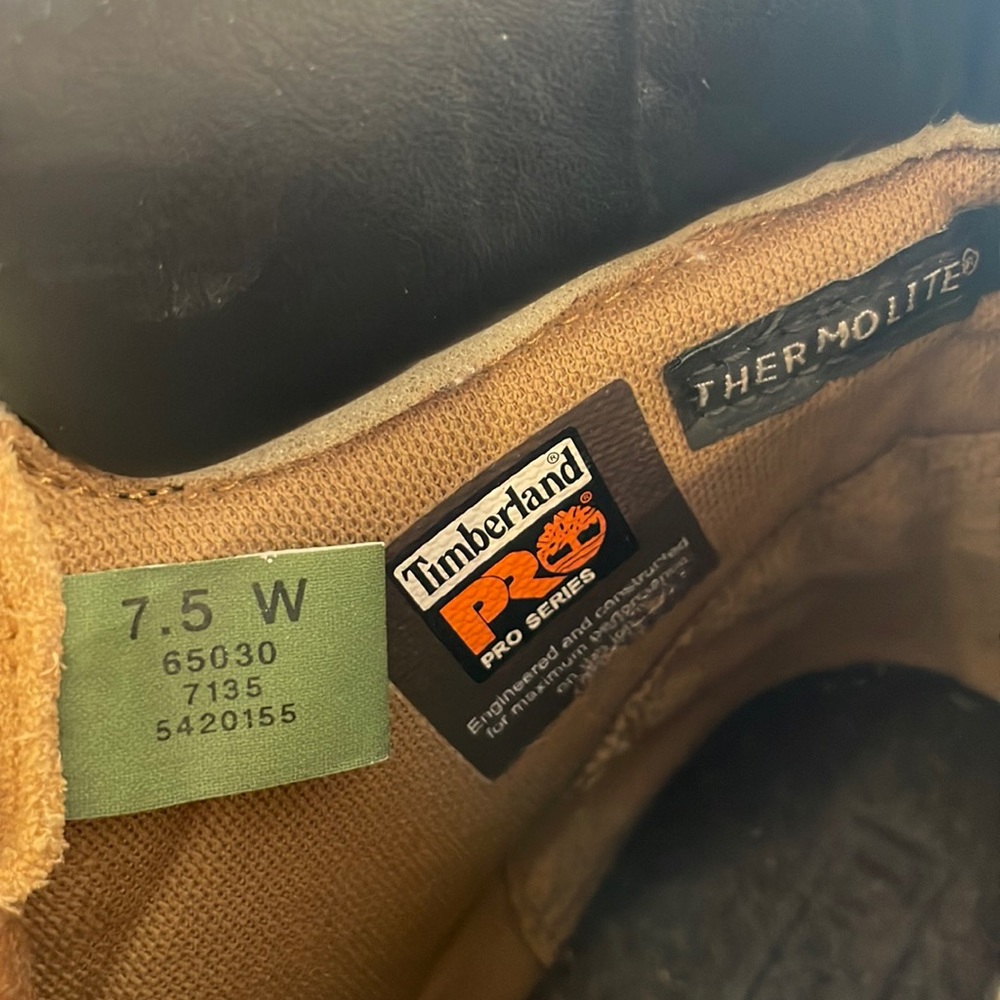 Mens Timberland Pro Series boots size 7.5